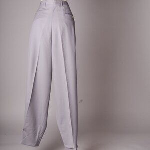 1980s Gray Deadstock Paolo Vista Pleated Slacks Pants